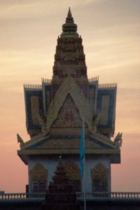 Sunset over the Temple