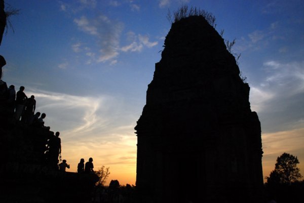Sunset over Pre Rup