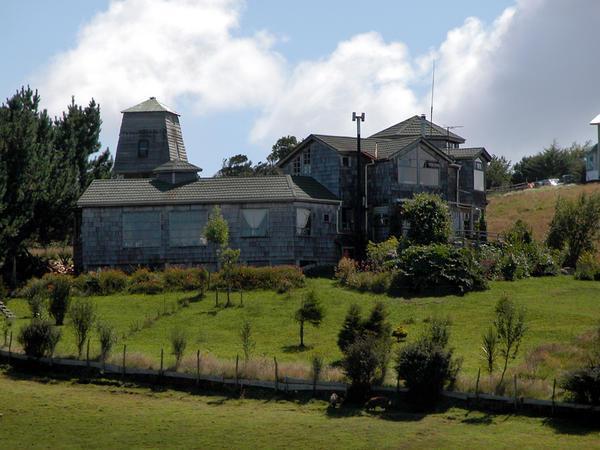 House on Chiloe Island
