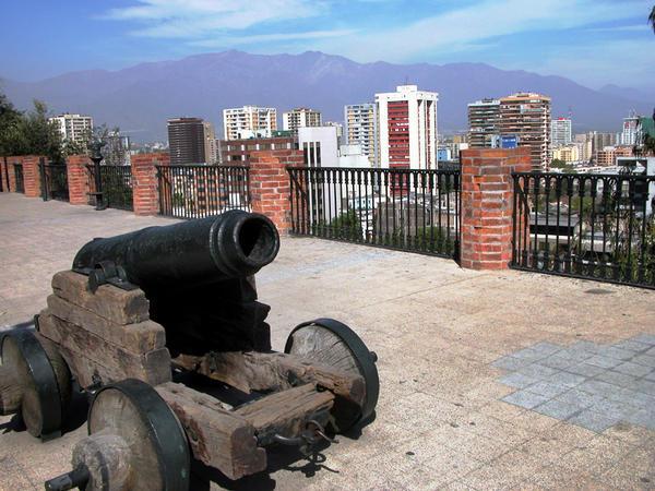 Cerro Santa Lucia Cannons