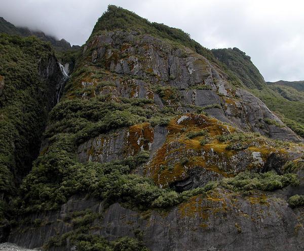 Cliffs, Franz Josef Valley
