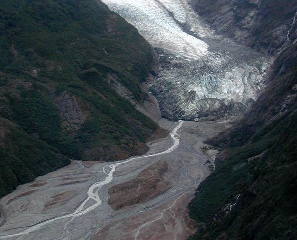 Aerial, Franz Josef Glacier