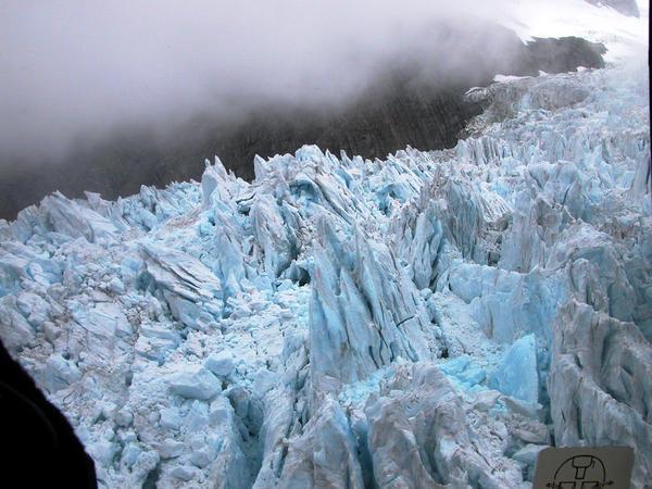 Glacial colors, Franz Josef