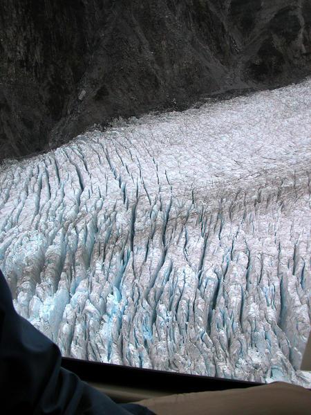 Crevasse, Franz Josef Glacier