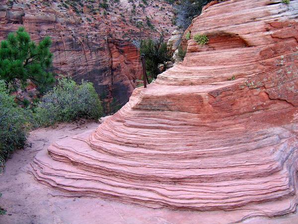 Layers of Sandstone, eroded