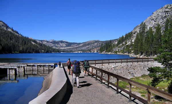 The Trailhead at Echo Lake Dam