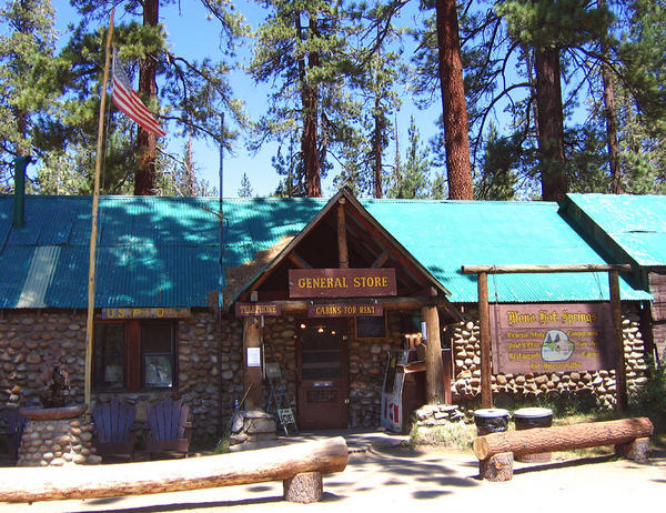 Mono Hot Springs general store