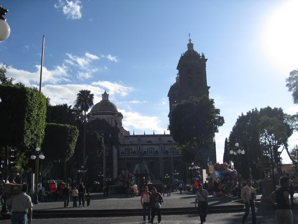 Katedralen i Puebla