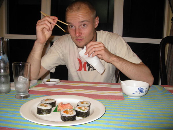 aegte japansk sushi! 