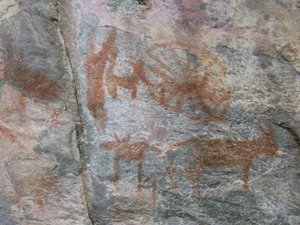 3000 year old rock paintings