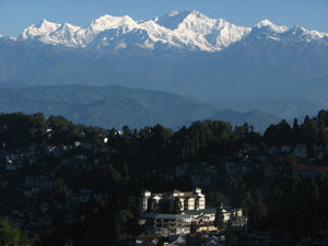 Darjeeling with Khangchendzonga