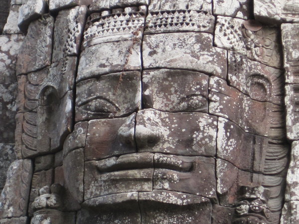Famous Faces of the Bayon Temple