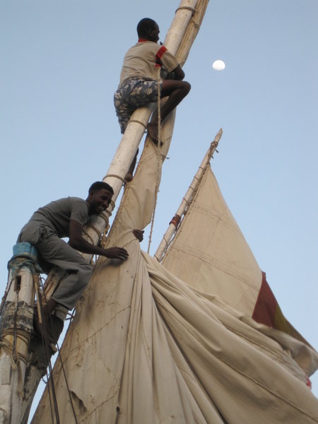Adjusting the Sails