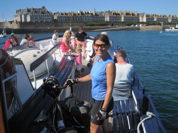 Arriving in St.Malo