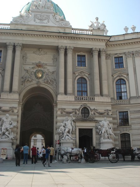 Hapsburg Palace Entrance