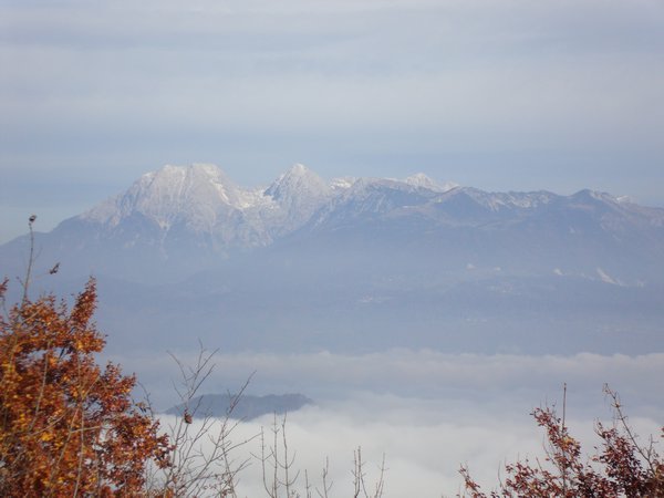View of the Alps from Smarna Gora