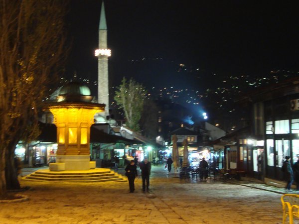 Old Town at Night