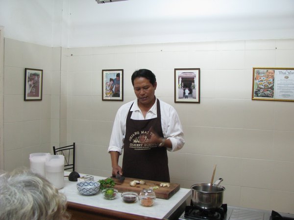 Famous Thai chef