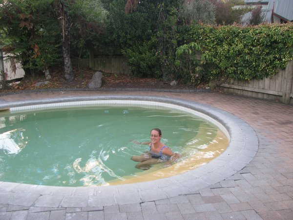 Thermal pool at Rotorua