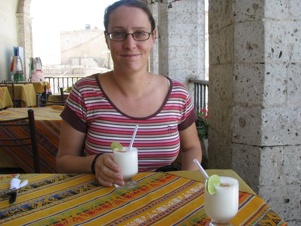 Pisco sour - local drink