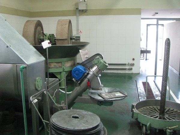 Olive oil factory
