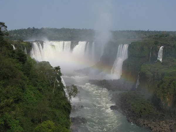 Falls from Brazil side