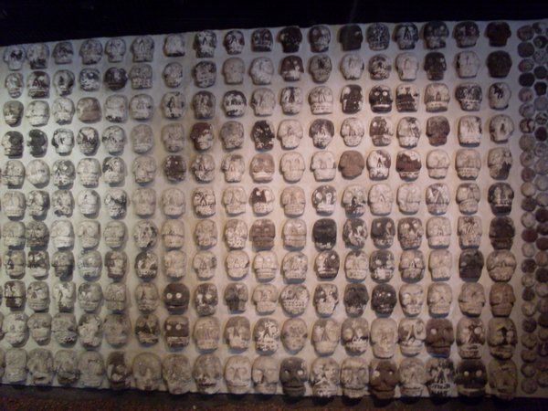 wall of skulls 