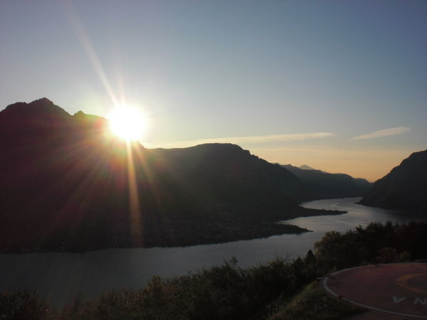 Morning on Lake Como