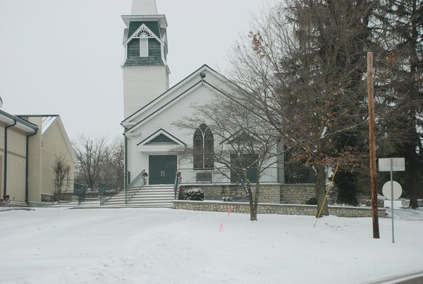 Chruch at end of Main Street