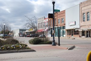 Main Street Bonham Texas