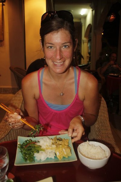 Delicious dinner at Angkor Palm