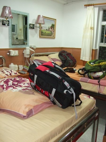 Our Hostel Room