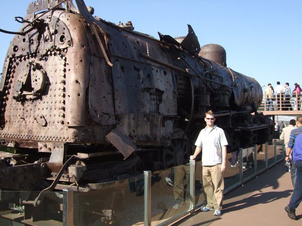 Steam Engine of train 