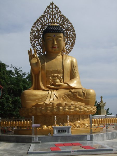 Large Buddhist statue