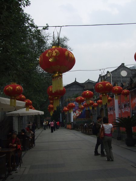 Chinese Lanterns in Hutongs