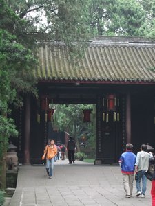 Wu Hou Temple gate