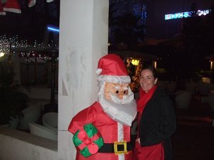 Me with Santa Claus