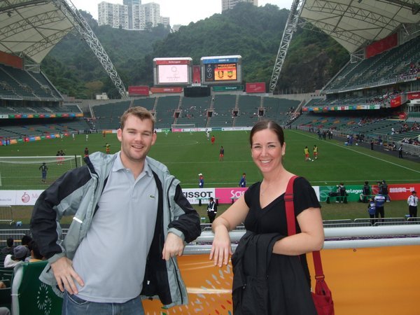 Inside HK Stadium