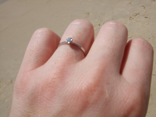 My ring while at Surfers Paradise Beach
