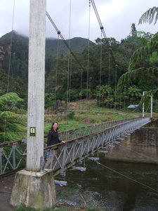 1st of 3 suspension bridges