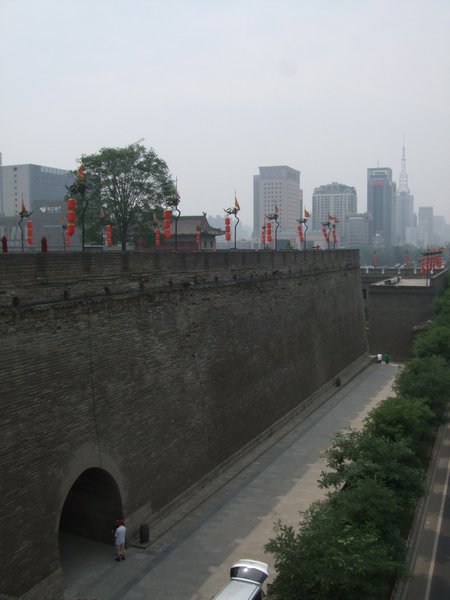 city wall