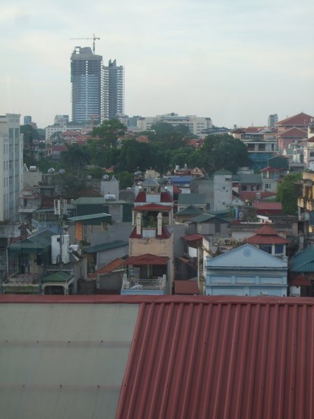 View of Hanoi from 9th floor