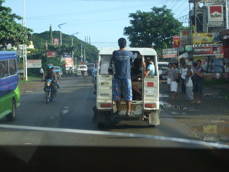 Jeepney transportation in Philippines