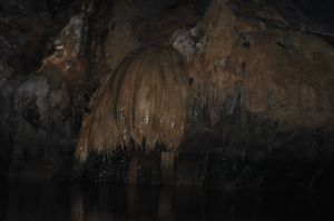 inside cave