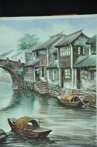 watercolor art of Suzhou