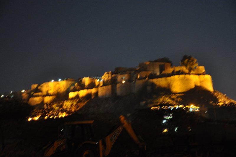 Fort Jaisalmer at night