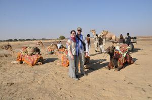 Day 1 camel ride
