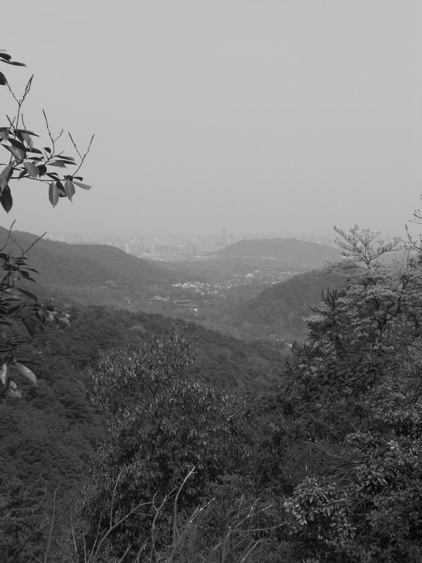 view from the top of Shiren Hill