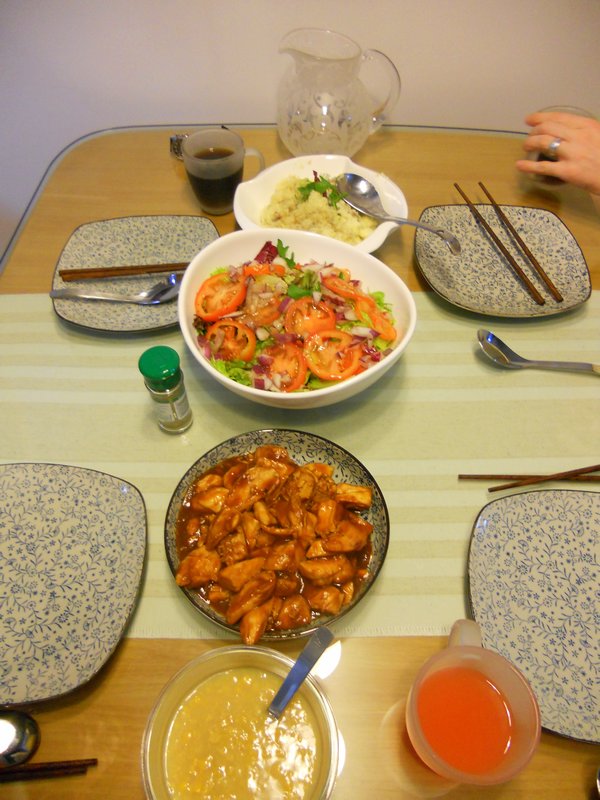 Western Dinner Qing Ming night