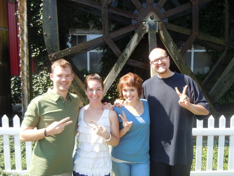 Staci, Martin & Us at Bob's Red Mill